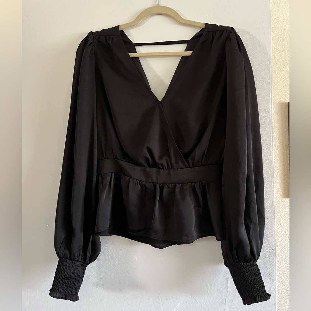 Express - Elegant Black Women's Top